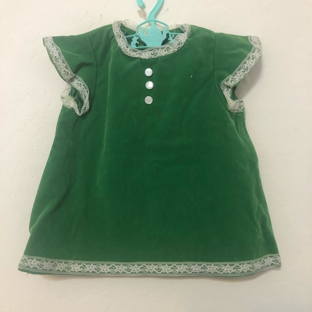 Vintage velvet dress